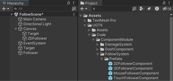 Add2 d follower component