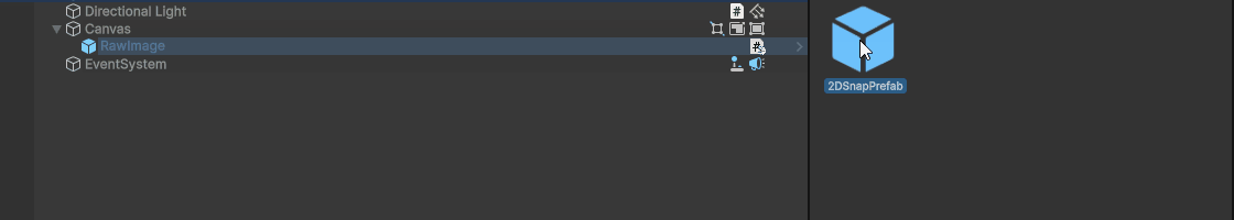 Add2 d snap prefab
