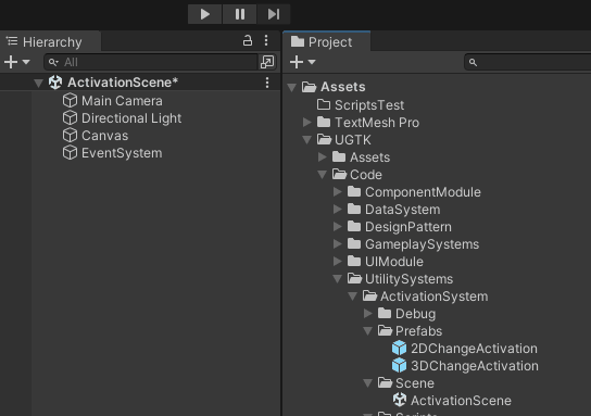 Add3 d change activation prefab