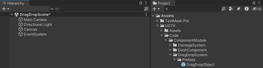 DragDrop System demo