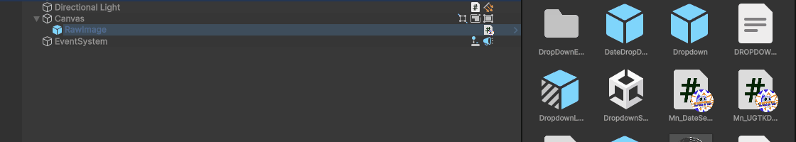 Add dropdown prefab