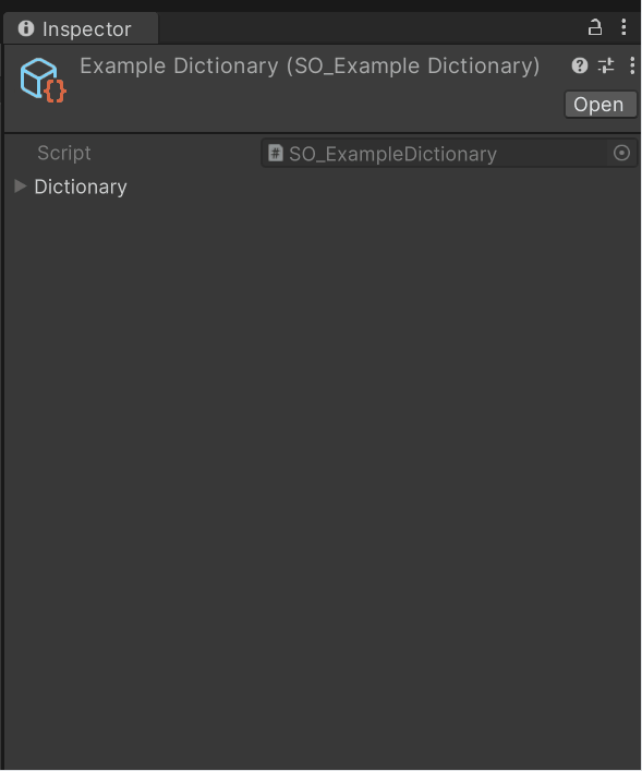 Add elements into scriptable object