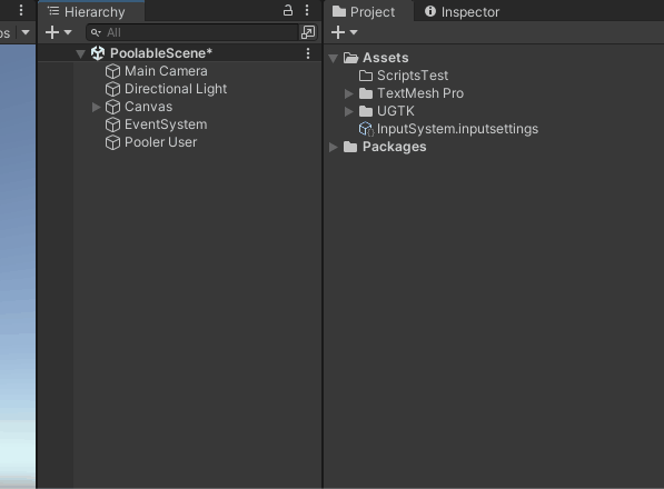 Add pooler prefab into scene