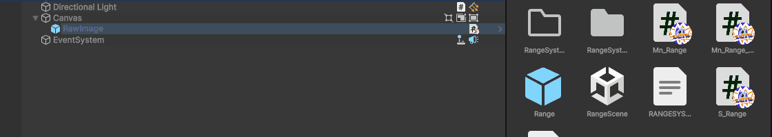 Add range prefab