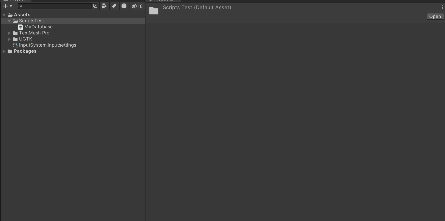 Create database