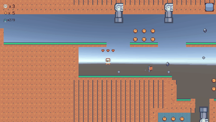 Platform2 d test scene