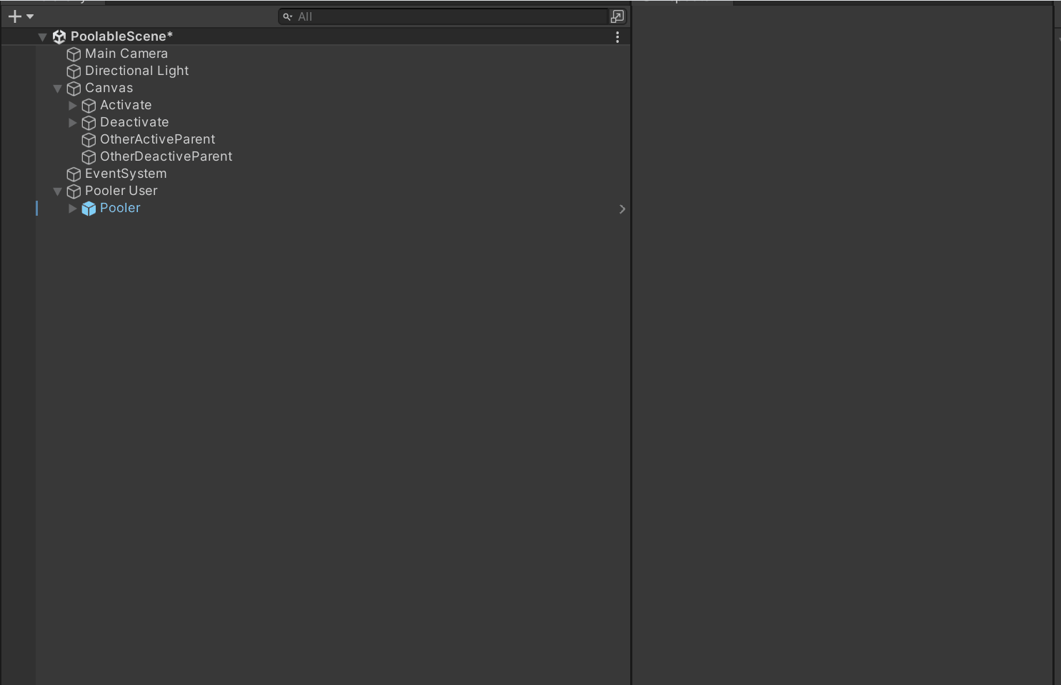 Pooling configuration