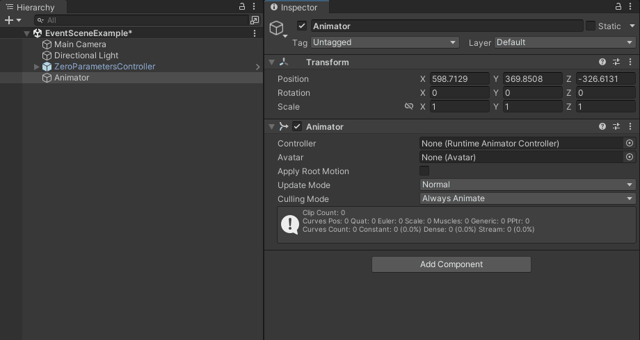 Set animator